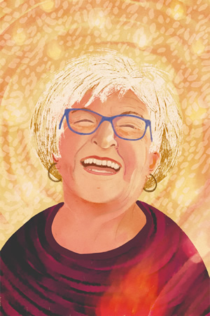 Ilustración de Amparo y Berta